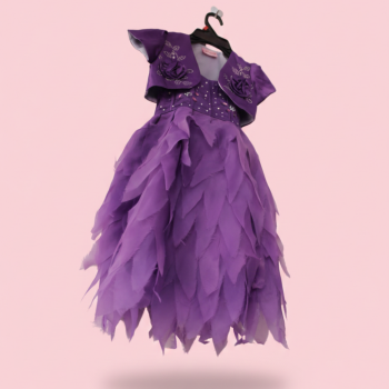 Vestido de Fiesta Infantil Morado